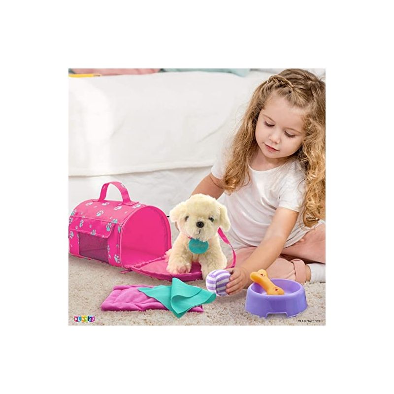 Plush Stuffed Puppy Dog 9 PCS Set for Baby Doll Accessories Fits for 18’’ American Girl Dolls - Play22Usa, 2 of 10