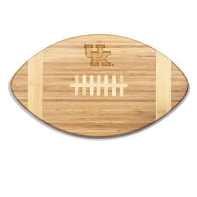 NCAA Kentucky Wildcats Touchdown! Football Cutting Board & Serving Tray - Brown