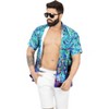HAPPY BAY Men's Halloween Costumes Hawaiian Shirts Short Sleeve Button Down Shirt Mens Shirt Vacation Casual Summer Beach Shirts Funny - 2 of 4