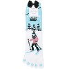 Memoi Festive Skiing Non-Skid Toe Socks White One Size - 3 of 3
