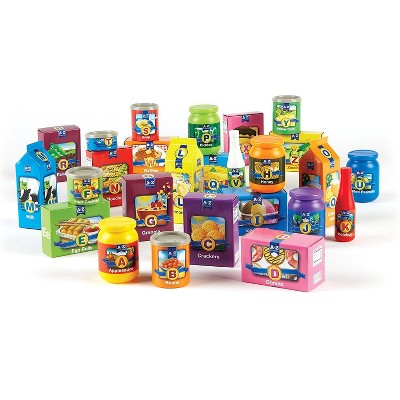 Learning Resources A-Z Alphabet Groceries Activity Set