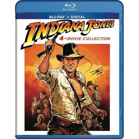 Indiana Jones: 4-movie Collection (blu-ray + Digital) : Target