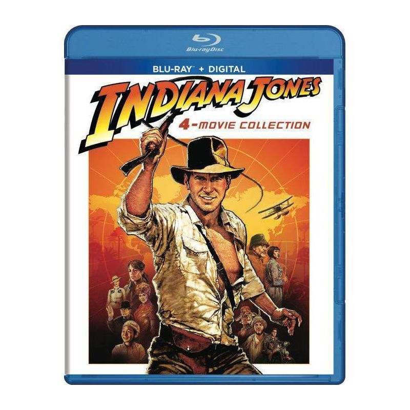 Indiana Jones: 4-Movie Collection (Blu-ray + Digital), 1 of 2