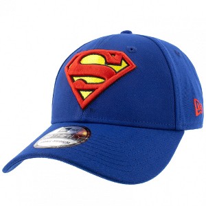 Adult Superman Classic Emblem New Era 39Thirty Fitted Hat - 1 of 4
