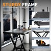 Racxily Professional Electric Pet Grooming Table, Heavy Duty, w/Leveling Wheels, Dog Grooming Arm, Anti Slip Tabletop & Tool Organizer - 2 of 4