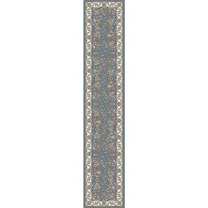 Ancient Garden 57365 Light Blue/Ivory 2.2X11 Runner - 1 of 4