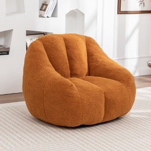 MAYEERTY Bean Bag Sofa with Filler Tufted Soft Filling Fluffy Lazy Chair Memory Foam for Dorm Apartment Living Room - 1 of 4