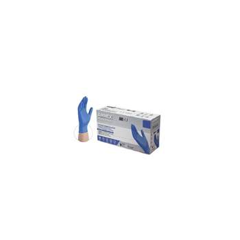 Ammex Professional ACNPF Nitrile Exam Gloves Powder and Latex Free Blue Small 100/Box (ACNPF42100)