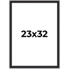 PosterPalooza | Photo Size Antique Red Picture Frame - UV Acrylic, Foam Board Backing, Hanging Hardware - 2 of 4