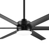 Airsurfer 65" Color-Changing LED Indoor/Covered Outdoor Ceiling Fan, 6 Plywood Blades, DC Motor, 6''/12'' Down Rods, Remote Included - 3 of 4