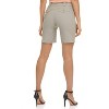 Rekucci Women's Ease into Comfort Modern Office Shorts – Chic Pull-On Style with Pockets - 3 of 4