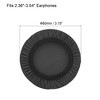 Unique Bargains Reusable Flexible Elastic Fabric Washable Headphone Covers 2 Pairs - 2 of 4