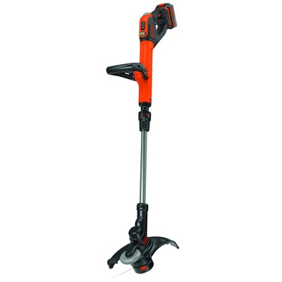 Black & Decker LSTE523 20V MAX Cordless Lithium-Ion EASYFEED 2-Speed 12 in. String Trimmer/Edger Kit