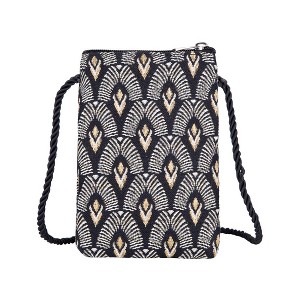 Signare USA Luxor Art Deco Black and White Smart Bag - 1 of 4