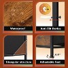 GALAXHERO 8-Drawer Fabric Dresser TV Stand with Charging Station and Open Shelves, Wood Top Storage Chest of Drawers for Bedroom, Living Room, Hallway - 4 of 4