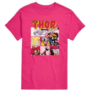 Men's - Marvel - Thor Comic Book Grid Short Sleeve Graphic T-Shirt - 1 of 4