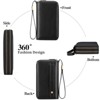 FATMOON Women’s Wallet - RFID Blocking Large Capacity Vegan Leather Clutch Wallet with Wristlet –Secure & Spacious for Daily Use,Travel - 4 of 4