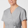 Wink WonderWORK Maternity Mock Wrap Scrub Top - 4 of 4