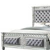 90" Queen Bed Varian Bed Velvet and Mirrored - Acme Furniture - 2 of 4