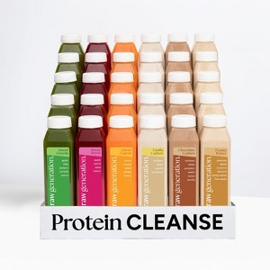 Raw Generation Protein Cleanse –High Protein Juice Cleanse with Dairy & Soy-Free Protein Smoothies Gets Results Quickly While Energizing Your Workouts - 1 of 4