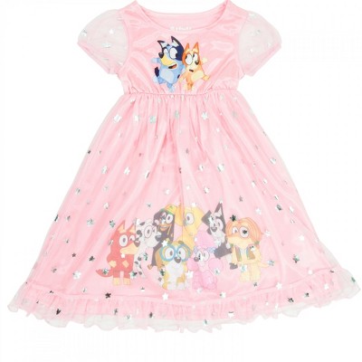 Kids Bluey and Friends Nightgown