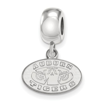 Black Bow Jewelry Sterling Silver Auburn Tigers NCAA Bead Charm