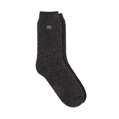 Always Warm By Heat Holders Men's Warmest Twist Crew Socks - Black 7-12 ...