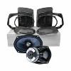 Diamond Audio MICRO82U MICROBU 2 Ch 600W Amplifier with MS694CX2LK13 MOTORSPORT ‘98-’13 HARLEY DAVIDSON CUT IN SPEAKER LID KIT WITH Speakers - 2 of 4