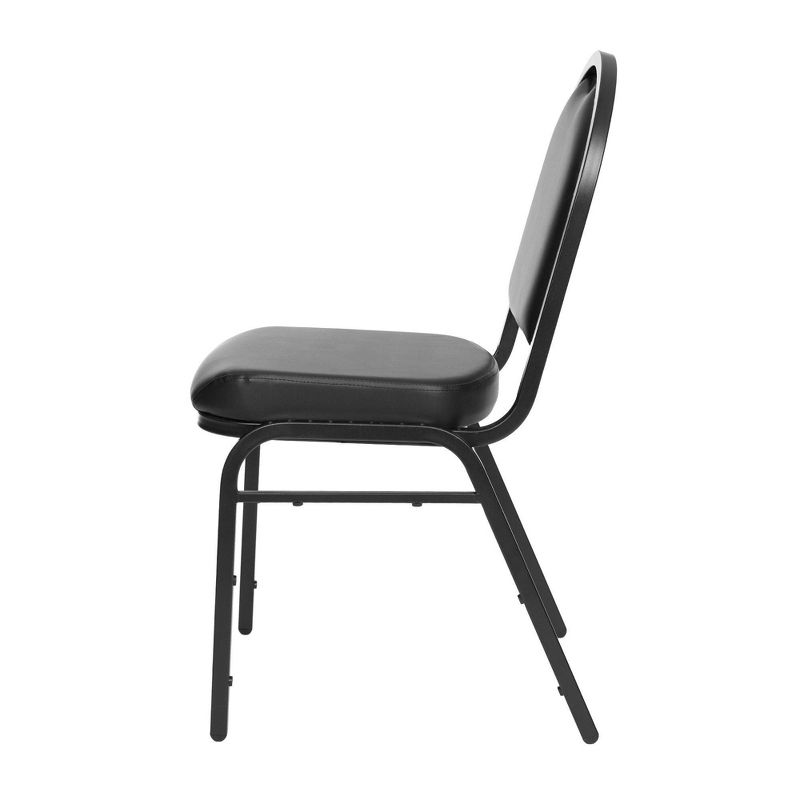 2pk Premium Vinyl Upholstered Stack Chair - Hampden Furnishings, 4 of 8