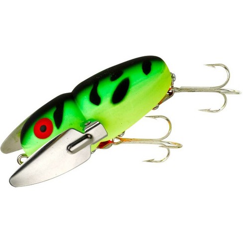 Heddon Crazy Crawler 5/8 oz Fishing Lure - Fluorescent Green Crawdad