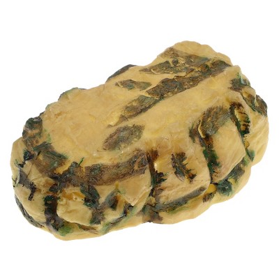 Unique Bargains Resin Tortoise Rock Turtle Basking Platform 5.5"x3.9"x2" Khaki Green 1 Pcs