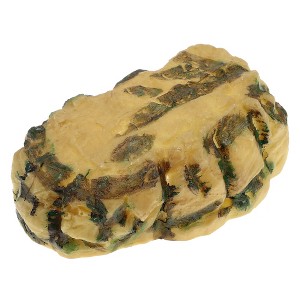 Unique Bargains Resin Tortoise Rock Turtle Basking Platform 5.5"x3.9"x2" Khaki Green 1 Pcs - 1 of 4
