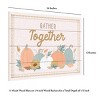 Trademark Fine Art Laura Marshall Festive Friendsgiving I Wood Slat Art - 3 of 4