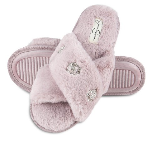 Jessica Simpson Womens Plush Marshmallow Clog Slipper - Pink/extra Large :  Target