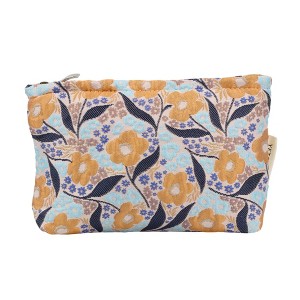 Unique Bargains Multifunctional Embossment Jacquard Handheld Makeup Bag 1 Pc - 1 of 4