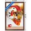 Trends International NHL Calgary Flames - Mask 20 Framed Wall Poster Prints - 3 of 4