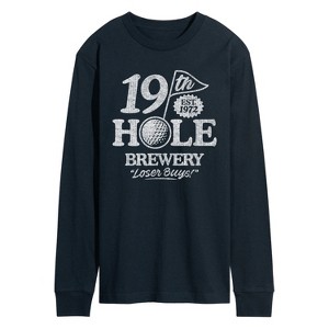 Men's - Instant Message - 19th Hole Brewery Long Sleeve Graphic T-Shirt - 1 of 4