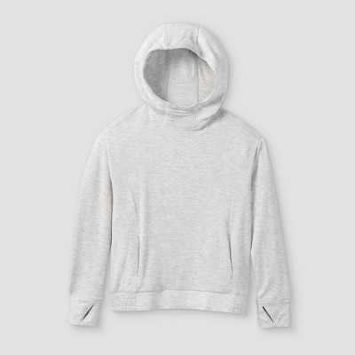 Girls' Cozy Lightweight Fleece Hooded Sweatshirt - All in Motion™