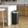 LunaLulinlk 13 Gallon Plastic Sensor Kitchen Trash Can with Odor Filter, Slim Space-Saving Garbage Bin - 2 of 4
