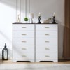 Farmhouse Wood Dresser for Bedroom, Drawers of Dressers - 3 of 4