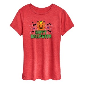 Women's - Pokémon - Happy Halloween Short Sleeve Graphic T-Shirt - 1 of 4