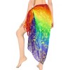 LA LEELA Women's Beachwear Summer Beach Wrap Bikini Wraps Sarong Coverups Skirt Swimsuit Swimwear Swim Cover Up for Women One Size Multi,Floral - 2 of 4