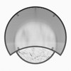 Kumasinova Moon Phase Nesting Coffee Table Set,30.9" Center Table with Glass Top, Side Table with Marble Pattern,Round Coffee Tables for Living Room - 4 of 4