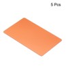 Unique Bargains Smooth Laser Engraving Metal DIY Gift Craft Business Cards 5 Pcs - 3 of 4