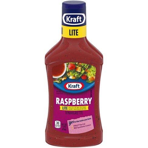Kraft Light Raspberry Vinaigrette Salad Dressing 16oz Target