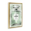 Stupell Industries Minimal Glam Brand Perfume Black Framed Floater Canvas Wall Art - 3 of 4