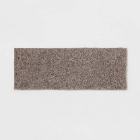 2pk Quick Dry Bath Rug Set Light Gray - Threshold™ : Target