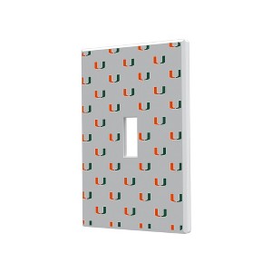 NCAA ACC Universities Fashion Pattern Hidden-Screw Light Switch Plate for Single Toggle - 1 of 4