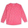 Sleep On It Girls 2-Piece Velour Pajama Pant Sleep Set - 2 of 4