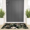Burcu Korkmazyurek Dark Garden IX Welcome Mat - society6 - 2 of 3